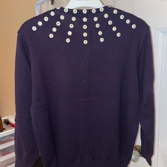 Marc Jacob’s purple beaded cardigan - Picture 6 of 6
